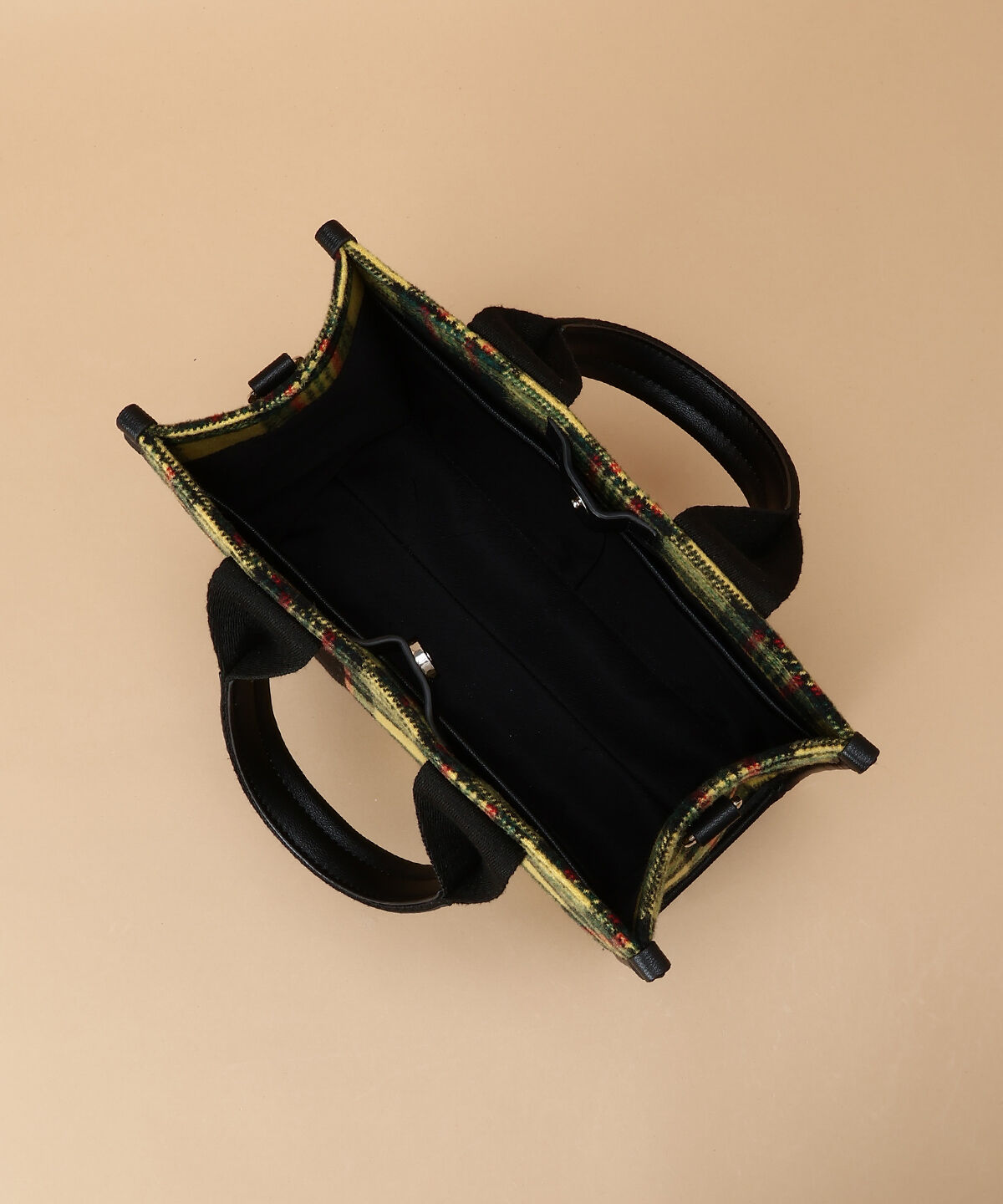 Samantha Thavasa「タータンチェック スクエアトート」|トートバッグ|