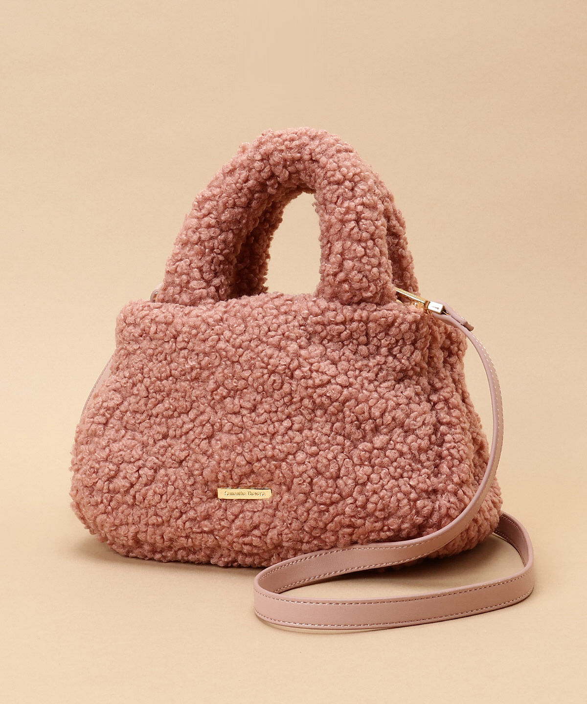 Samantha Thavasa「カールファー ミニバッグ」|ハンドバッグ|