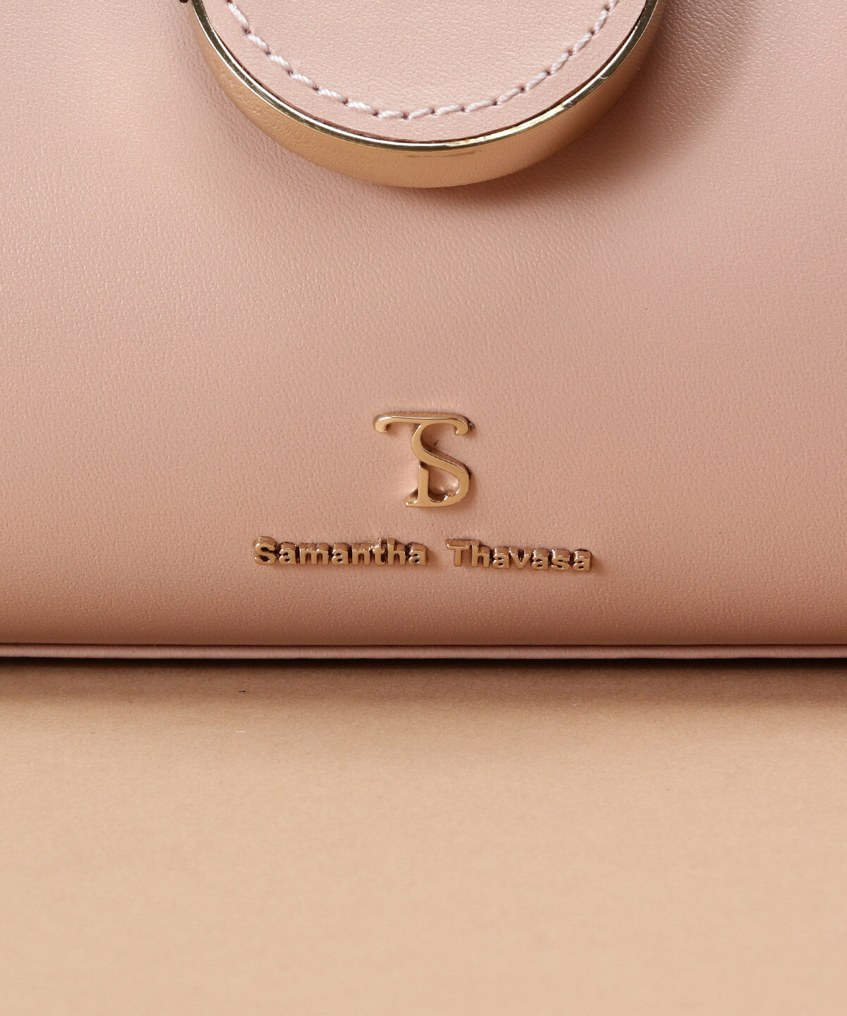 Samantha Thavasa「ベルトモチーフ レザーハンドバッグ」|ハンドバッグ|