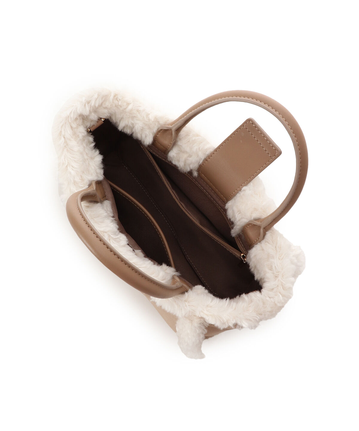 Samantha Thavasa「スウェード調ボアハンドバッグ」|ハンドバッグ|