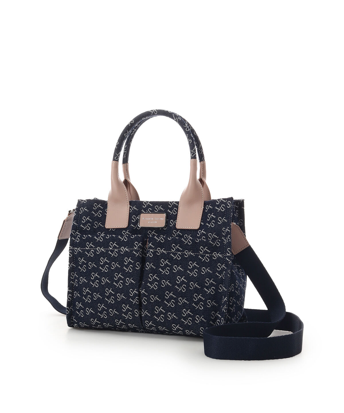 Samantha Thavasa「Denim ST Jacquard Ⅱ ハンドバッグ」|ハンドバッグ|
