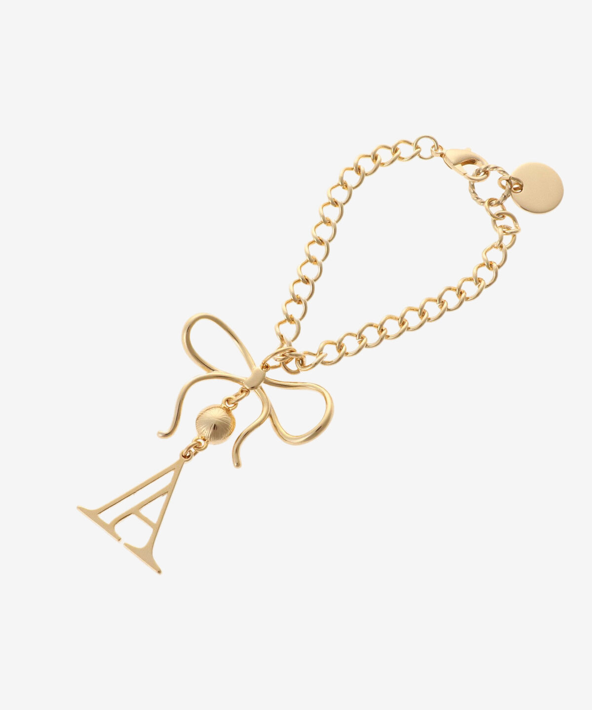 Samantha Vega「リボンイニシャルチャーム(A)」|チャーム・キーホルダー|