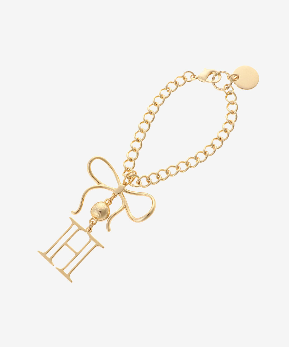 Samantha Vega「リボンイニシャルチャーム(H)」|チャーム・キーホルダー|