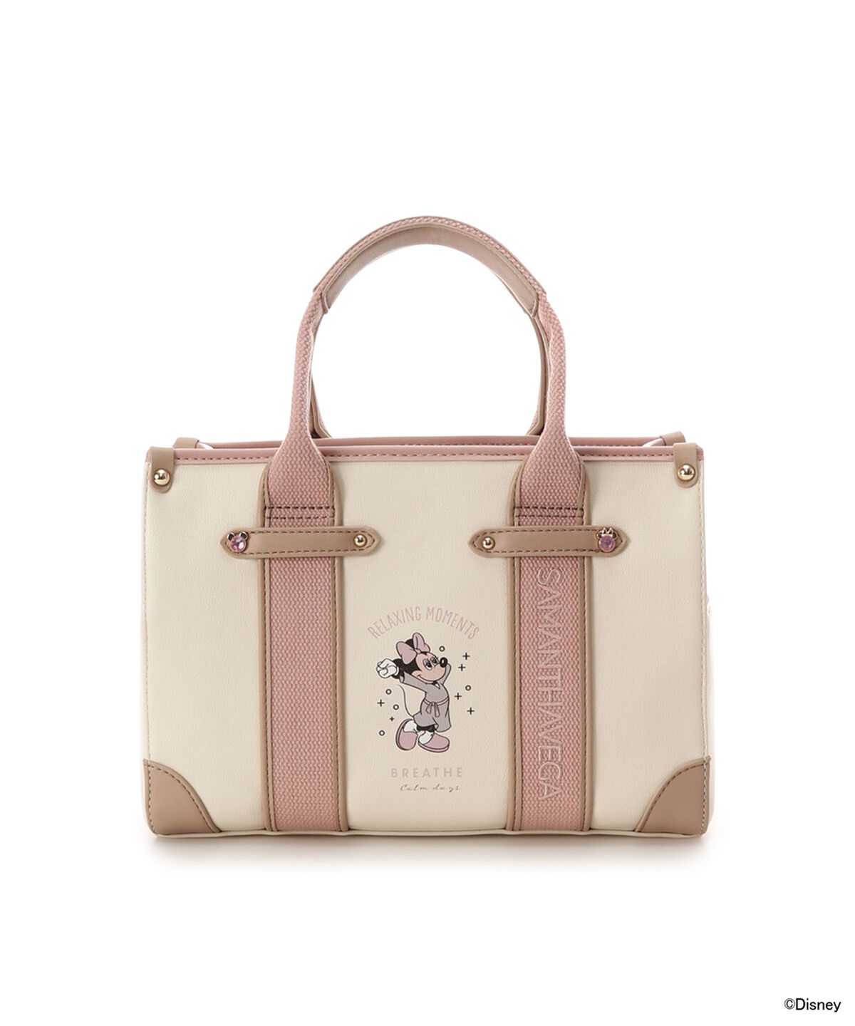 Samantha Vega「SAMANTHAVEGA/DISNEY DREAM TRAVELコレクション　ハンドバッグ」|ハンドバッグ|ピンク
