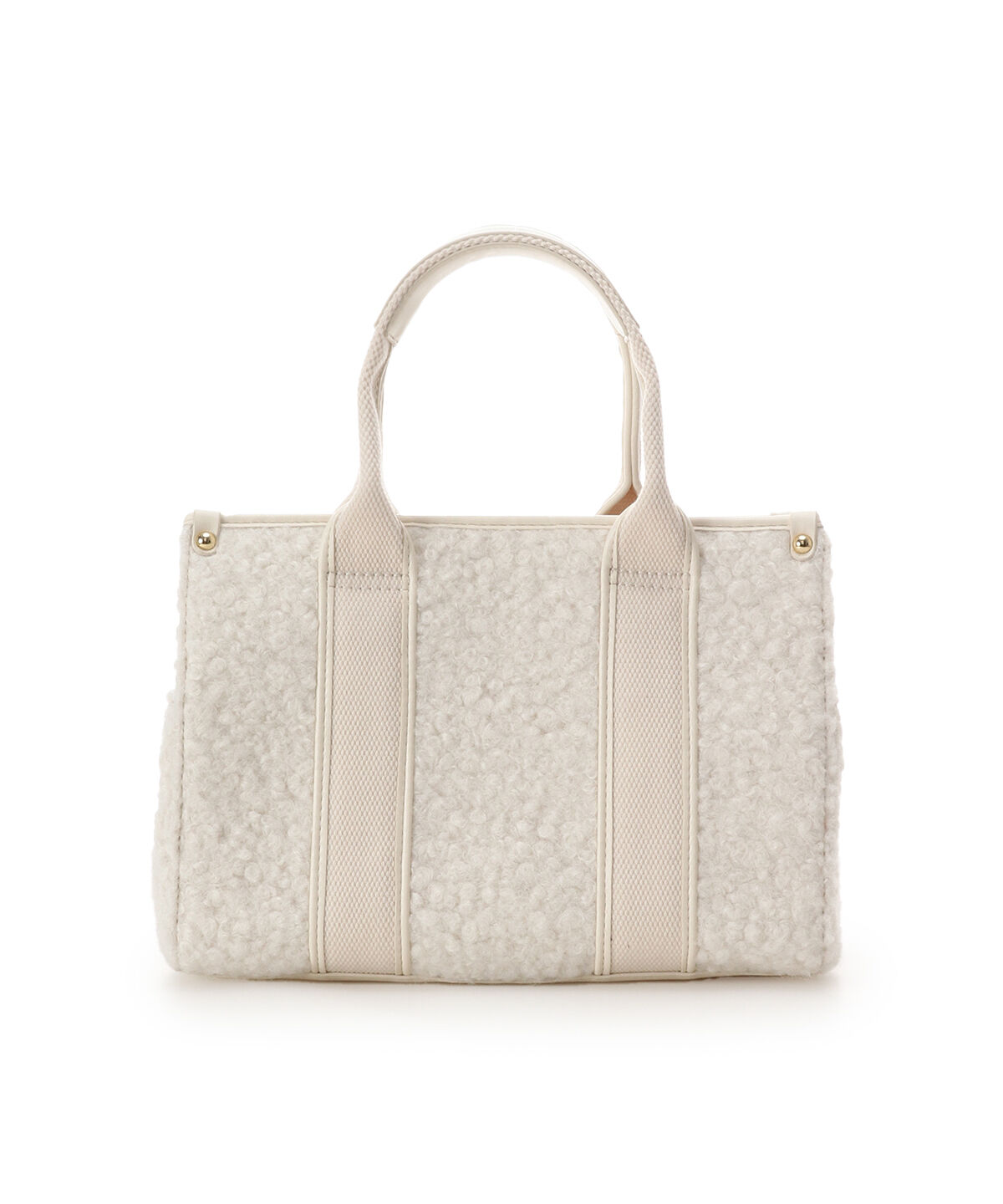 Samantha Vega「ロゴテープボアハンドバッグ（小）」|ハンドバッグ|