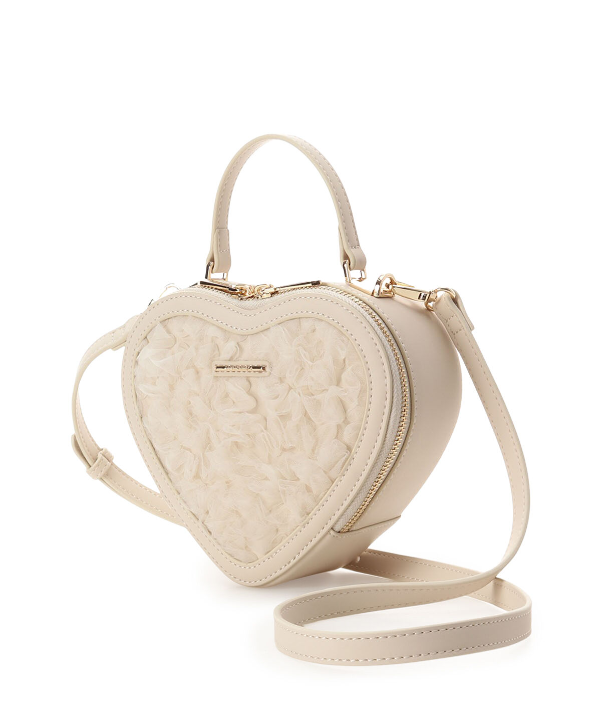 Samantha Vega「チュールハート型ショルダーバッグ」|ショルダー・メッセンジャー|