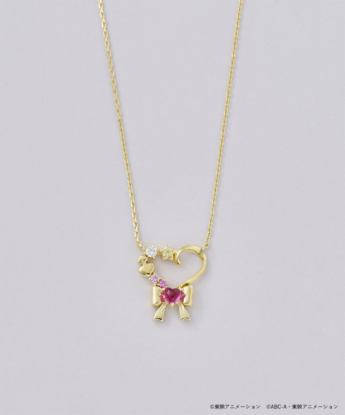 Samantha Tiara「「ふたりはプリキュア M a x H eart」　ネックレス（シャイニールミナス）」|ネックレス|SILVER YGﾒｯｷ