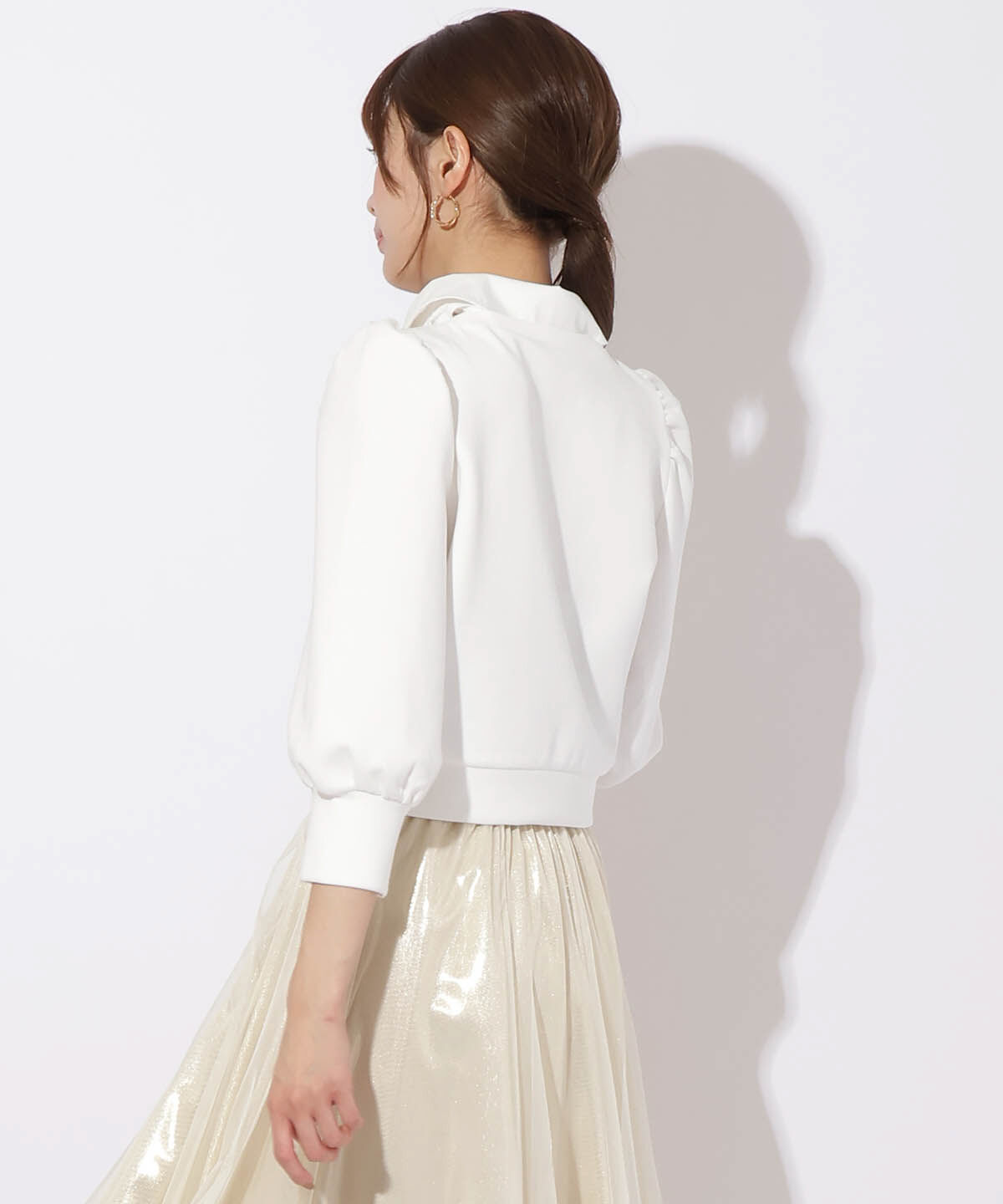 アンドクチュール「襟付きダンボールプルオーバー」|その他|