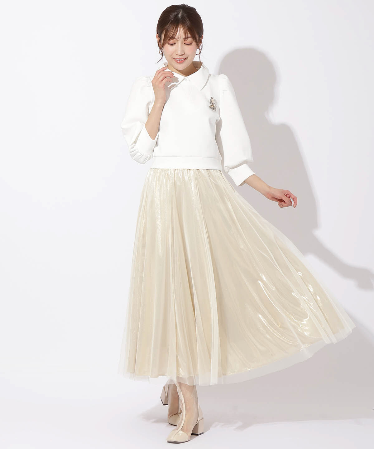 アンドクチュール「襟付きダンボールプルオーバー」|その他|