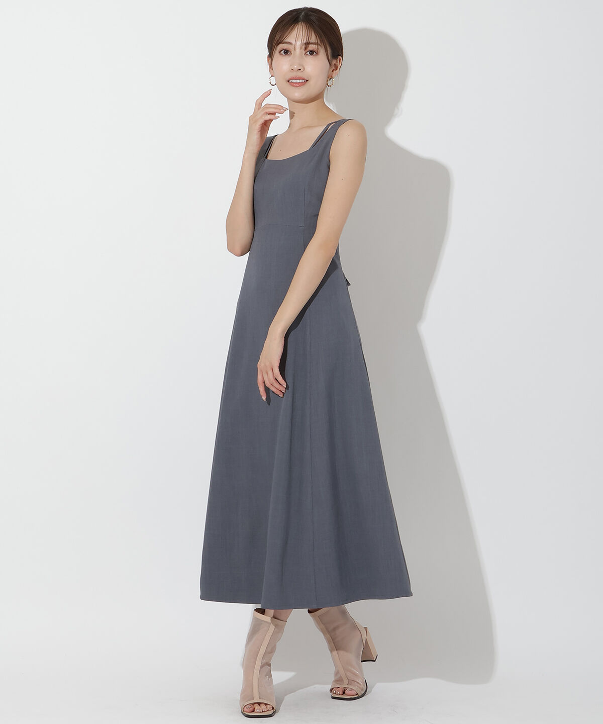 アンドクチュール「ショートダブルジャケット＋キャミワンピース」|ワンピース|