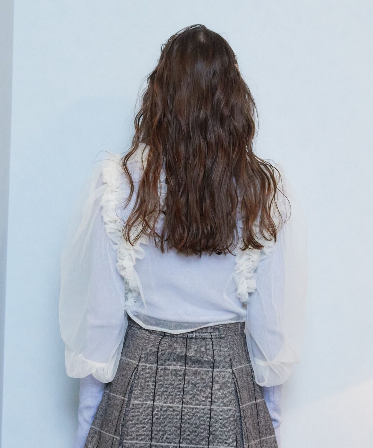 REDYAZEL「チュールボレロニット＆プルオーバーセット」|ニット・セーター|