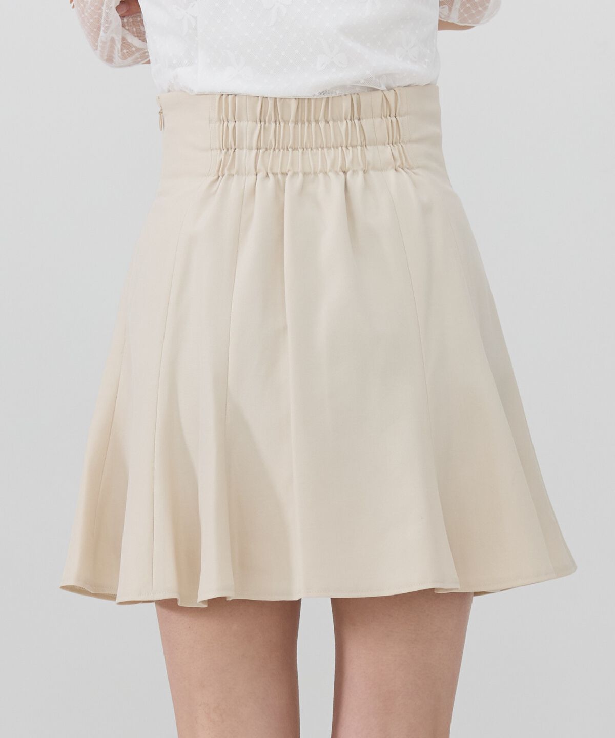 REDYAZEL「バックオープンベスト&times;フレアミニスカートセットアップ」|ワンピース|