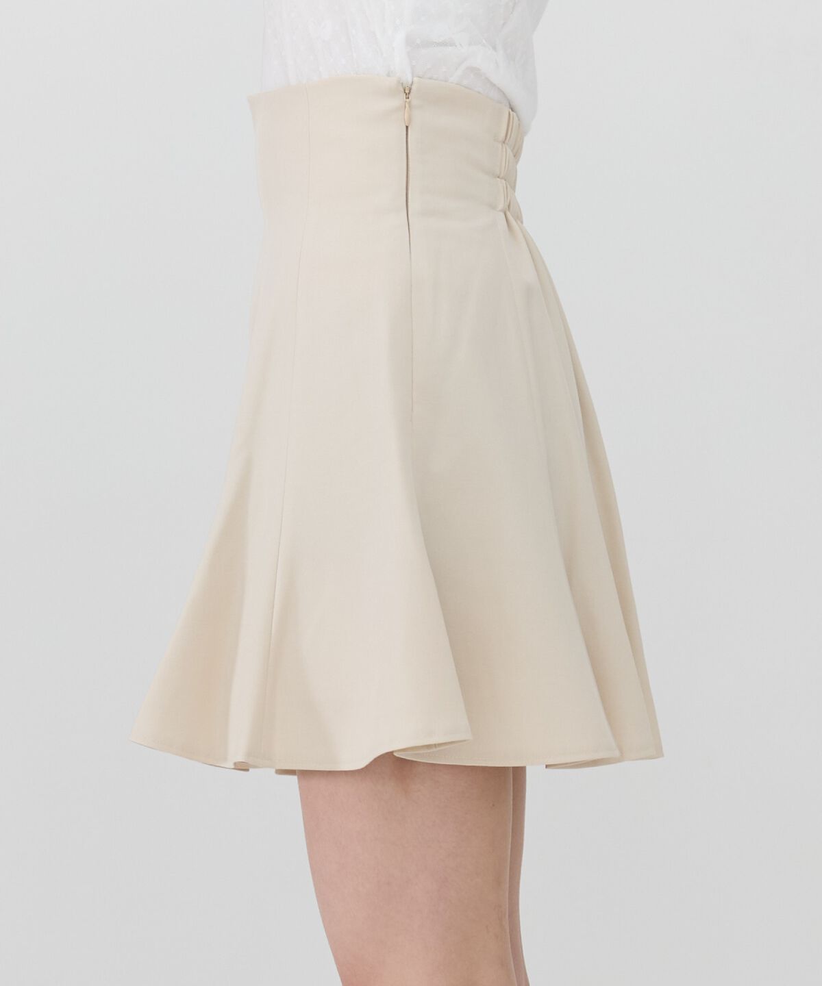 REDYAZEL「バックオープンベスト&times;フレアミニスカートセットアップ」|ワンピース|