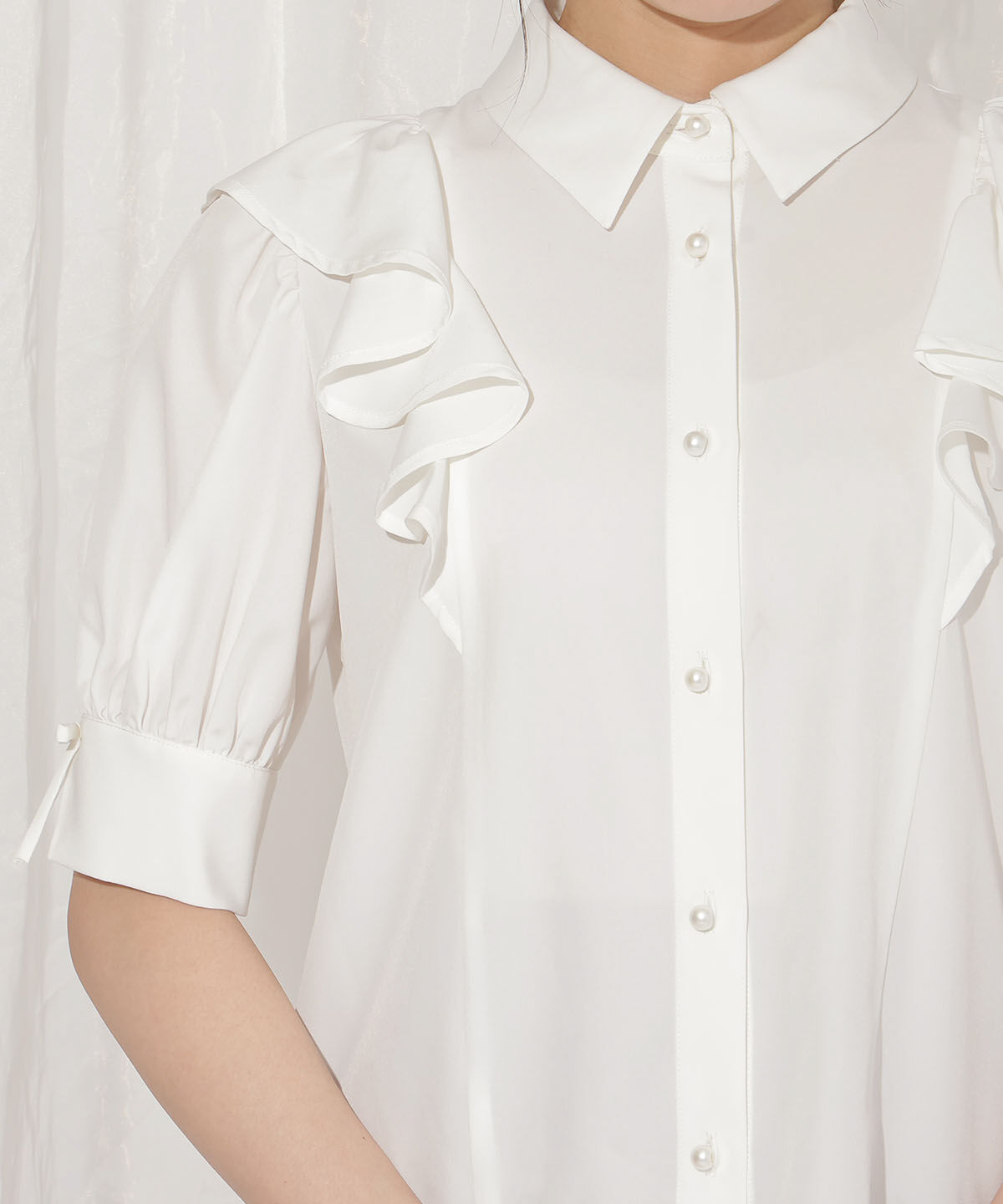 WILLSELECTION「スリーブリボンブラウス」|シャツ・ブラウス|