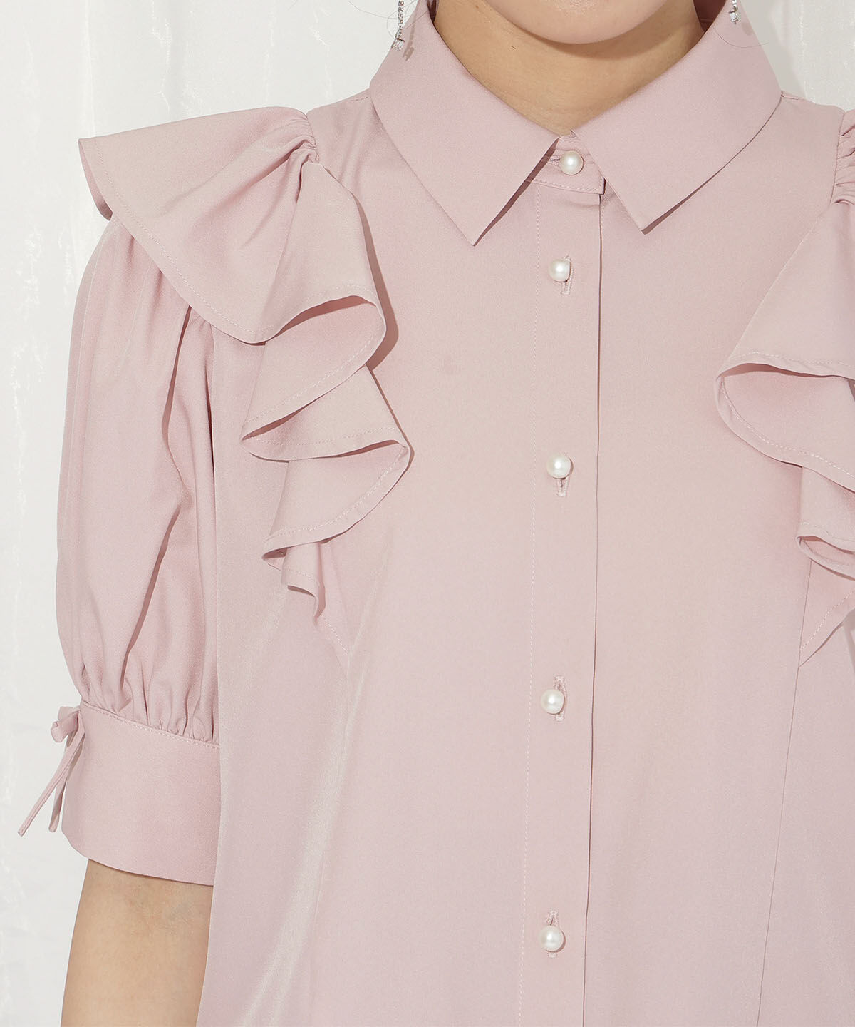 WILLSELECTION「スリーブリボンブラウス」|シャツ・ブラウス|