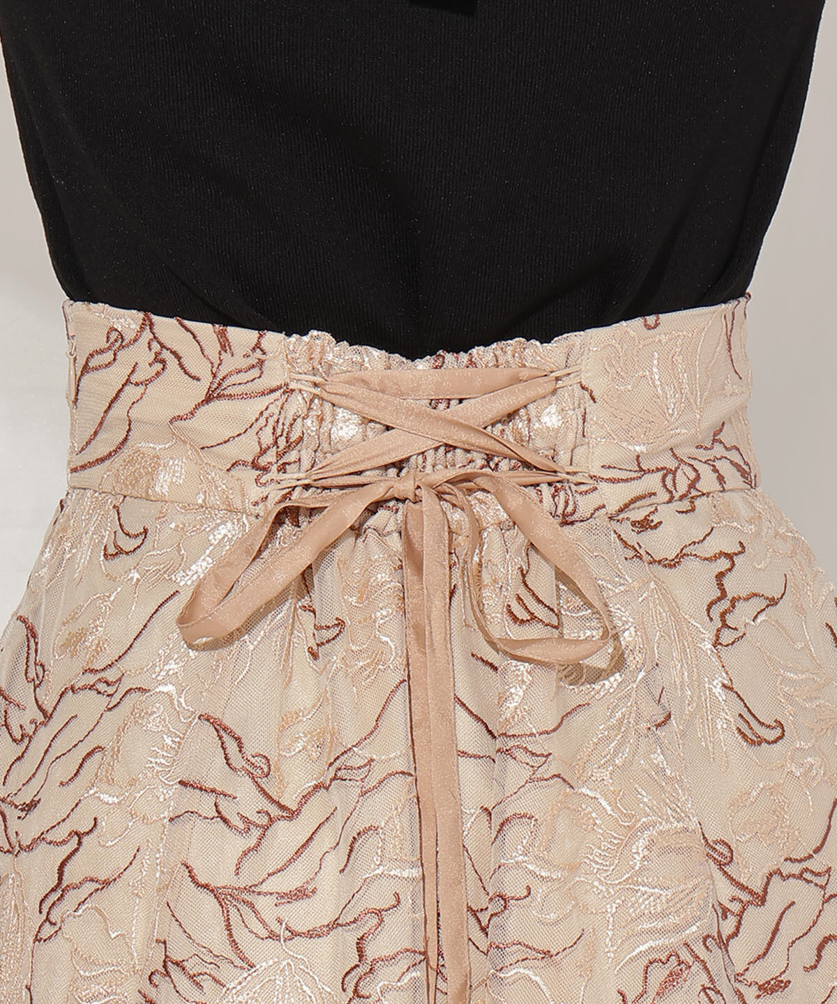 WILLSELECTION「チュールエンブロイダリーフレアスカート」|フレア|