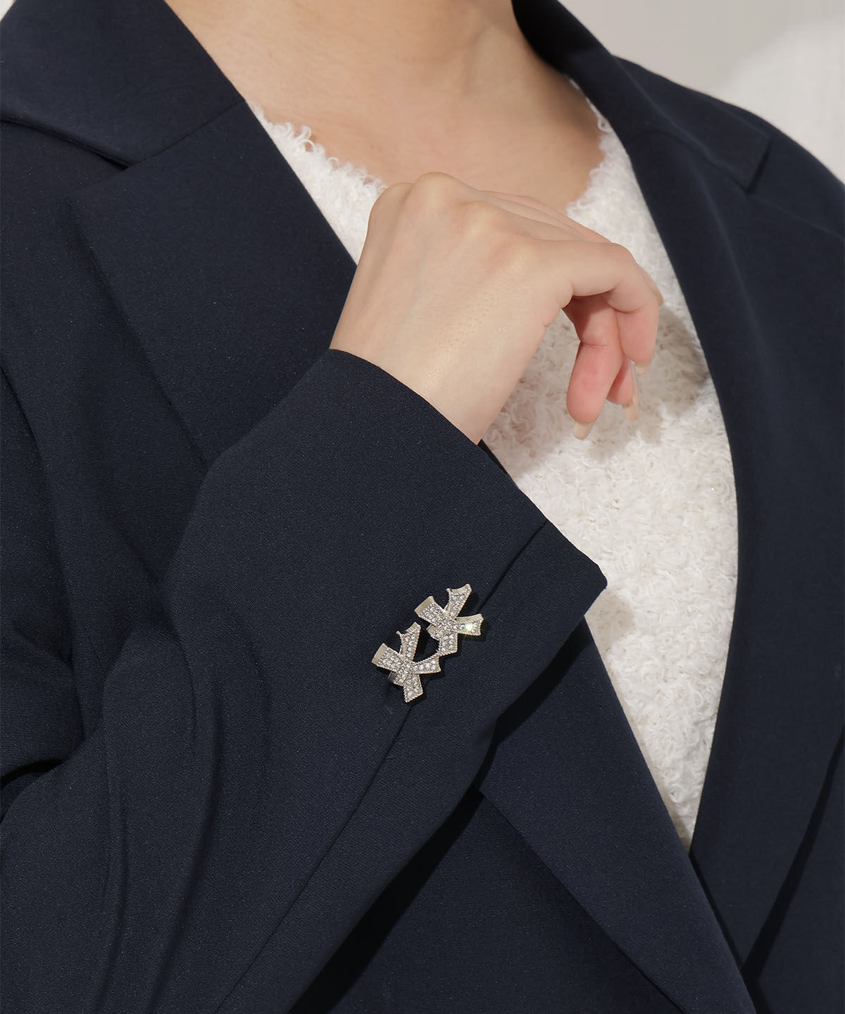 WILLSELECTION「リボンボタンジャケット」|テーラードジャケット|