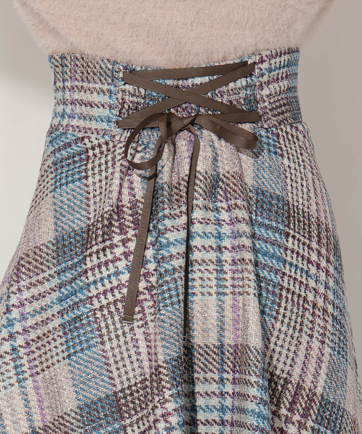 WILLSELECTION「ラメツイードフレアスカート」|フレア|