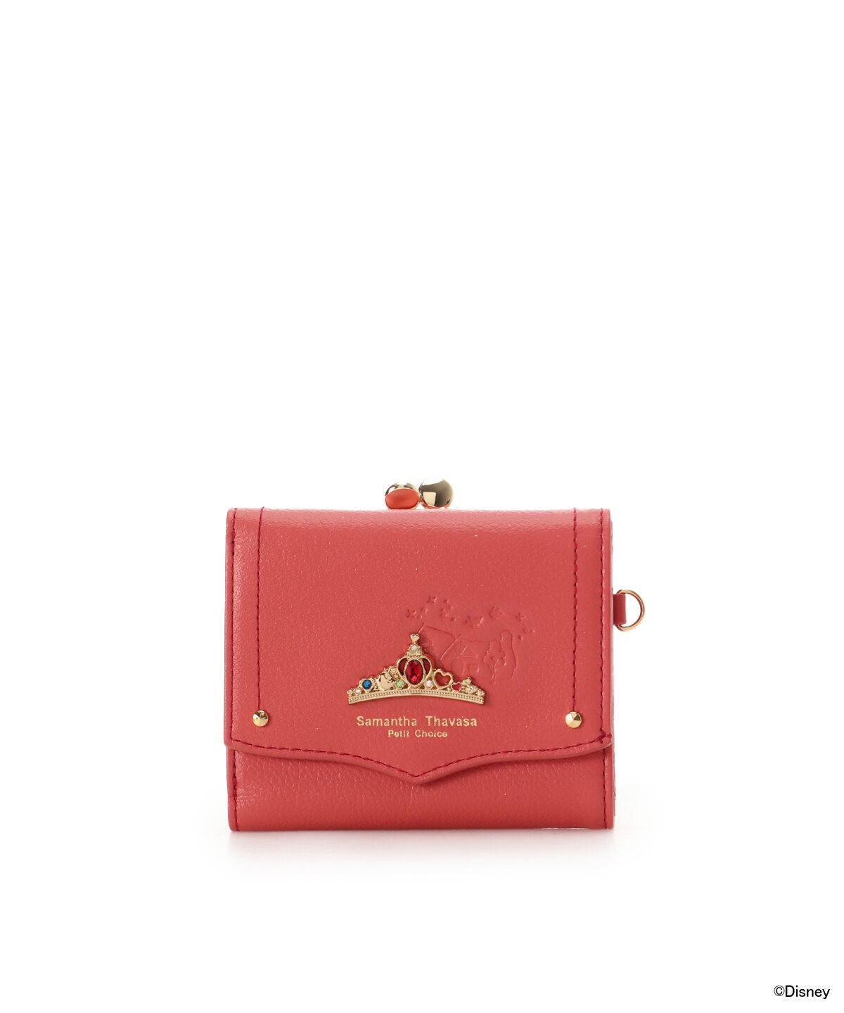 Samantha Thavasa Petit Choice「「ディズニープリンセスコレクション」折財布」|財布|レッド