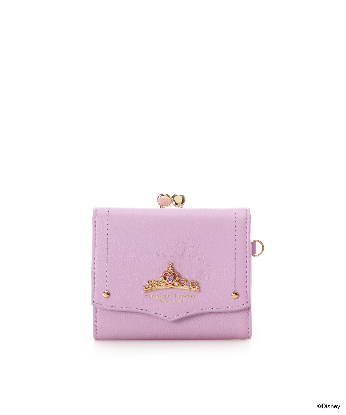 Samantha Thavasa Petit Choice「「ディズニープリンセスコレクション」折財布」|財布|ラベンダー