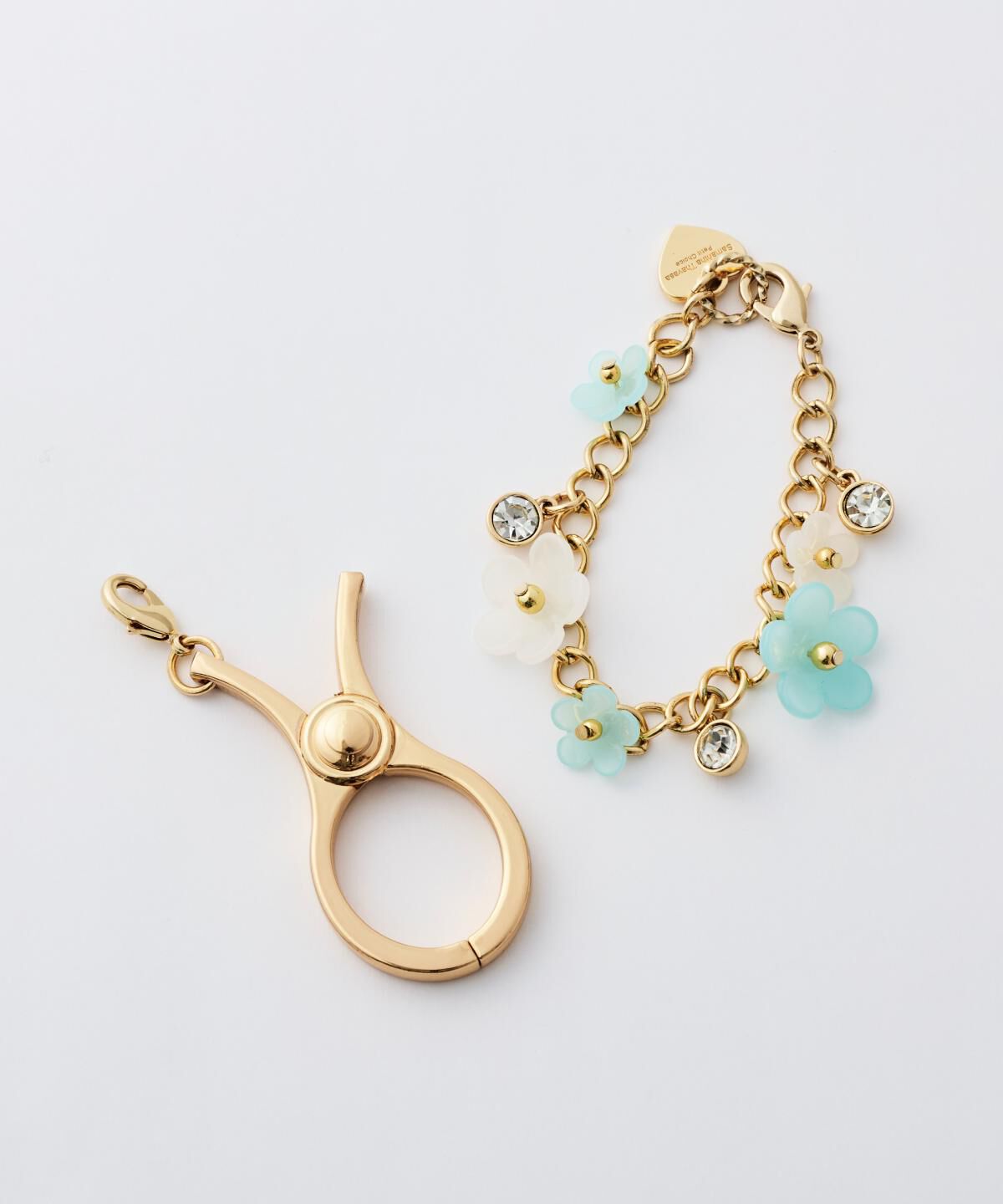 Samantha Thavasa Petit Choice「フラワーグローブホルダー バッグチャーム」|チャーム・キーホルダー|