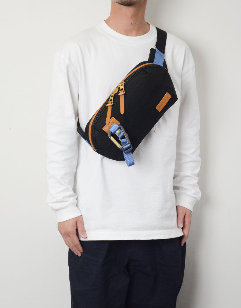 master-piece「link ウエストバッグ」|ショルダー・メッセンジャー|クロ