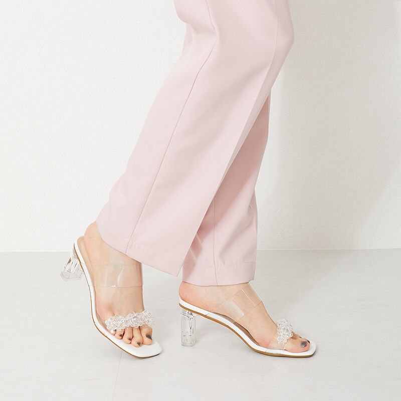 ORiental TRaffic「ビーズモチーフPVCサンダル/31207」|サンダル|