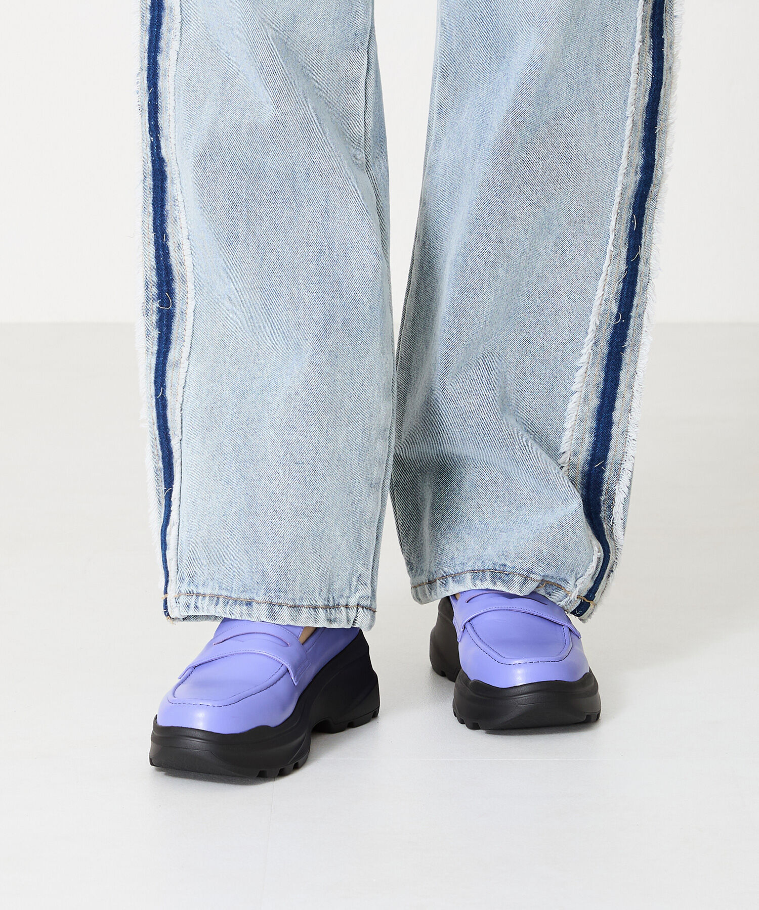 ORiental TRaffic「スニーカーソール ローファー /41316 厚底」|スニーカー|