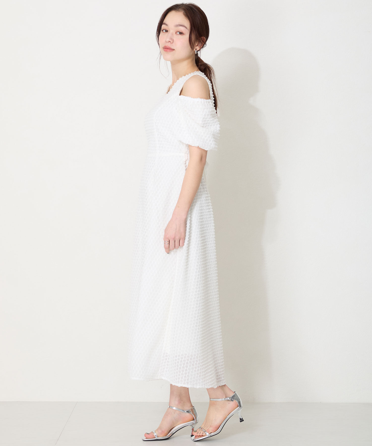 ORiental TRaffic「【WEB限定】ナローストラップヒールサンダル/31292 サンダル 人気 売れてる トレンド ヒール6.5cm」|サンダル|