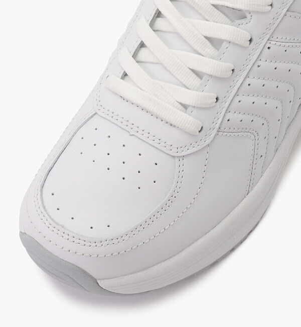 Orthofeet「【オーソフィート】ローム ワイド/ホワイト ナチュラルレザー/シューズ レディース」|スニーカー|