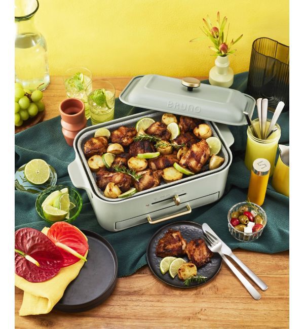 BRUNO「コンパクトグリルホットプレート」|電化製品|