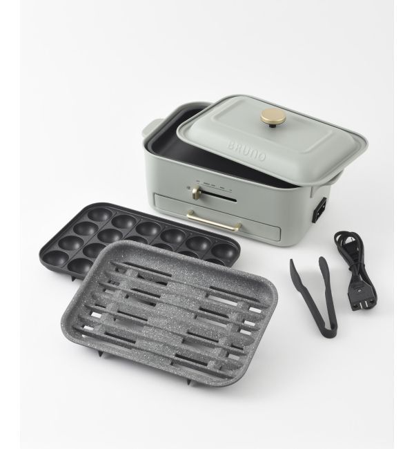 BRUNO「コンパクトグリルホットプレート」|電化製品|