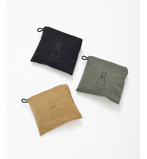 MILESTO「MILESTO UTILITY パッカブルショルダーバッグ」|ショルダー・メッセンジャー|