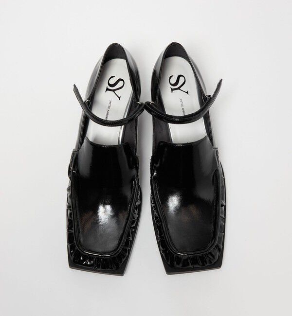 ODETTE E ODILE「＜SY＞スクエアローファーベルクロ パンプス45&uarr;」|パンプス|