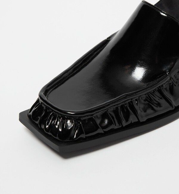 ODETTE E ODILE「＜SY＞スクエアローファーベルクロ パンプス45&uarr;」|パンプス|