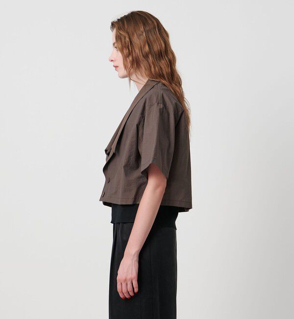 ASTRAET「＜ASTRAET＞ラペル ショートスリーブシャツ2」|シャツ・ブラウス|