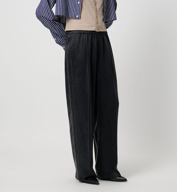 ASTRAET「＜ASTRAET＞ キュプラ ツイル ソクショウ ワイドパンツ」|その他|