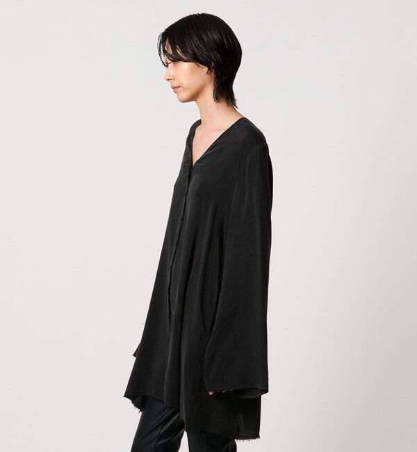 AEWEN MATOPH「＜AEWEN MATOPH＞フレアVネックシャツワンピース」|ワンピース|