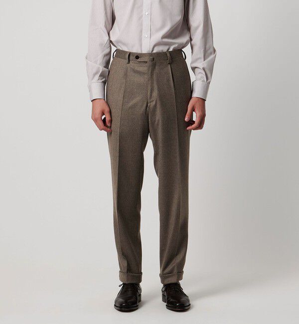 UNITED ARROWS「Vitale Barberis Canonico ライトフランネル ダブル6ボタン スーツ MC‐MODEL はっ水」|スーツ|