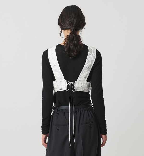 AEWEN MATOPH「＜AEWEN MATOPH＞コードエンブロイダリービスチェ」|シャツ・ブラウス|