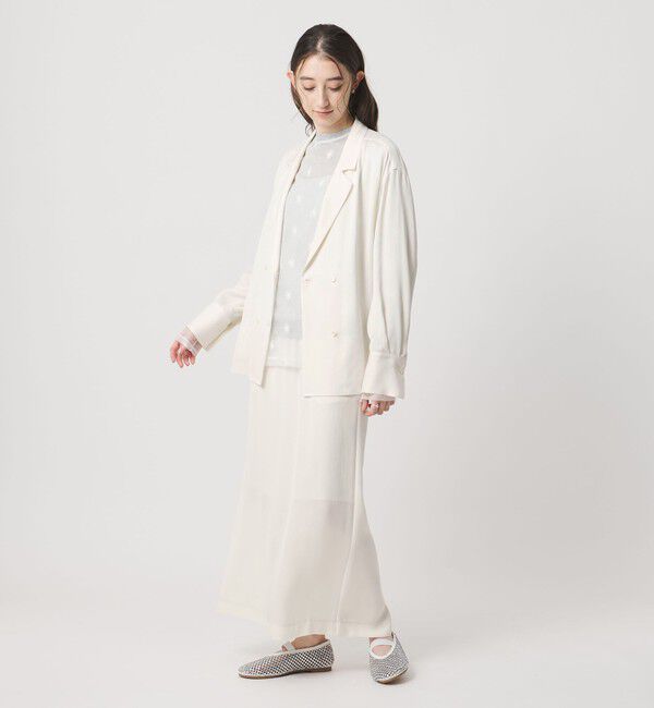 UNITED ARROWS「オープンカラー シャツ ジャケット」|シャツ・ブラウス|