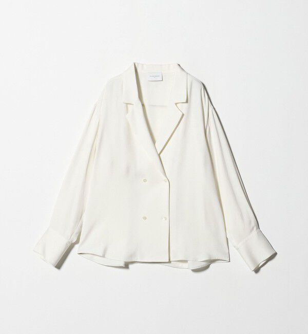 UNITED ARROWS「オープンカラー シャツ ジャケット」|シャツ・ブラウス|