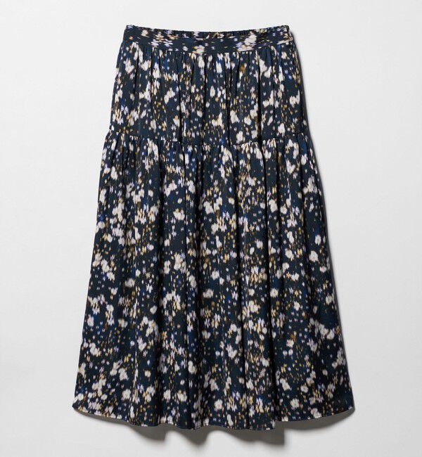 UNITED ARROWS「サテン フラワープリント スカート ‐ウォッシャブル‐」|スカート|その他7