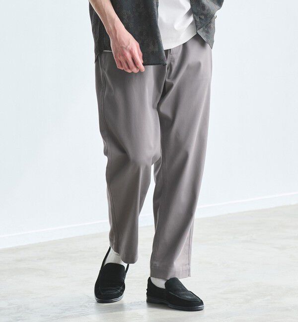 UNITED ARROWS green label relaxing「【別注/WEB限定】＜3/2 WORKS＞GLR チノパンツ -ストレッチ-」|チノ|MD.GRAY