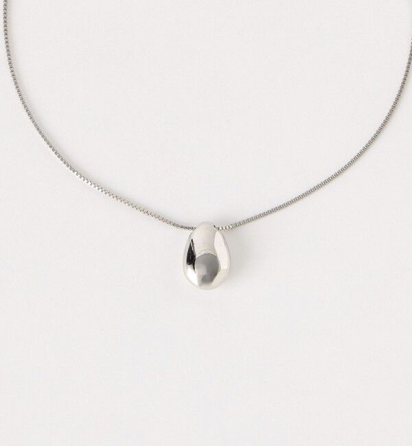 UNITED ARROWS green label relaxing「ドロップメタル スライドネックレス」|ネックレス|SILVER