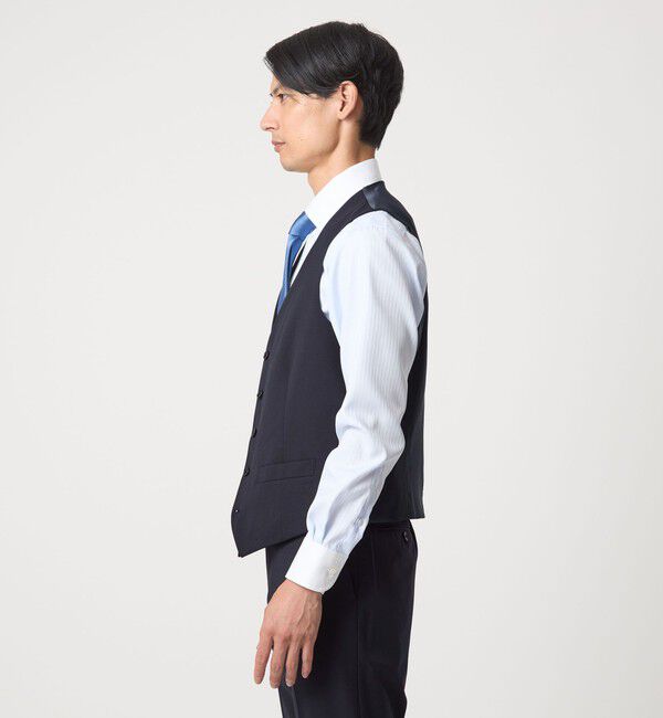 UNITED ARROWS green label relaxing「A+ TWPU サージ スリム 5B セットアップベスト -ウォッシャブル-」|スーツ|