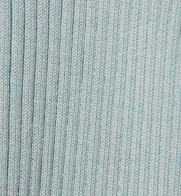 EMMEL REFINES「＜EMMEL REFINES＞EM フロントリボン エリツキ ニット」|ニット・セーター|