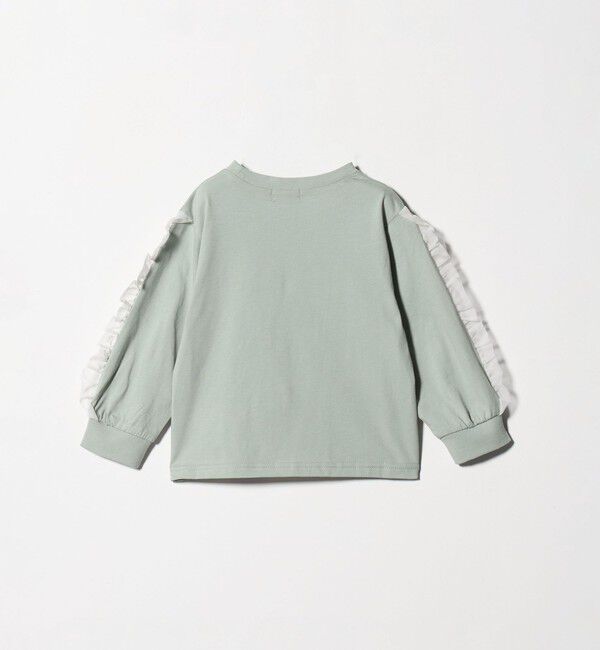UNITED ARROWS green label relaxing「袖フリル ロンT / キッズ  100cm-160cm」|Tシャツ・カットソー|
