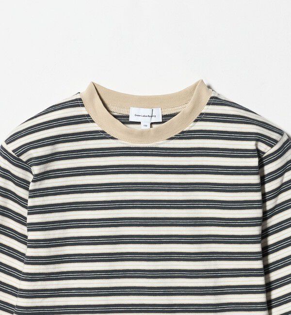 UNITED ARROWS green label relaxing「マルチボーダー ロングスリーブ Tシャツ / キッズ  100cm-160cm」|Tシャツ・カットソー|