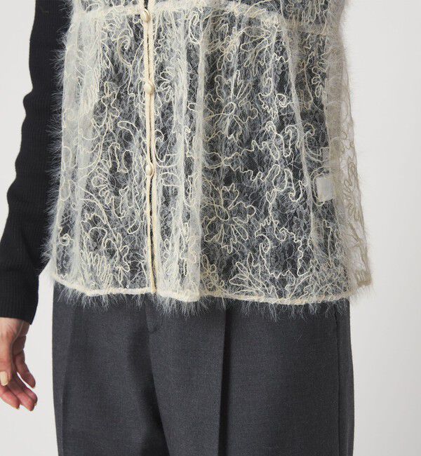 UNITED ARROWS green label relaxing「シアー レース キャミソール」|ベスト・ジレ|